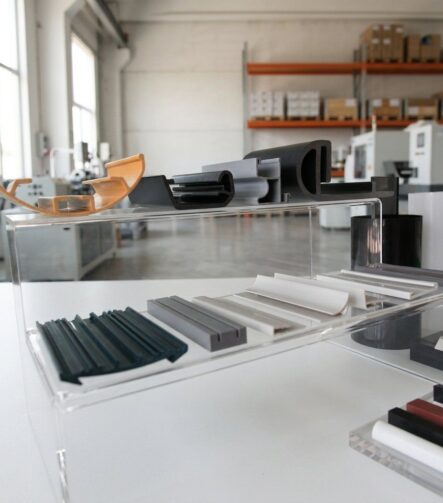 Verified Supplier Low Maintenance PVC Extruded Profiles Rod Low Temperature Plastic for Textile Machinery Joist