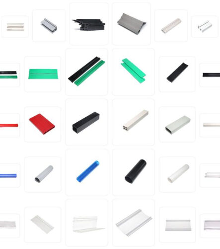 Versatile Plastic Extrusion Profiles in PVC, ABS, PP, PE for Industrial Applications