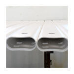 Vinyl Fence Profile Price Plastic Horse Racing Rail Fence Panels PVC Horse