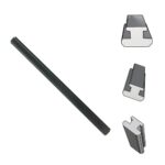 Warehouse UHMWPE Guide Systems for Storage Racks Custom Length Rails