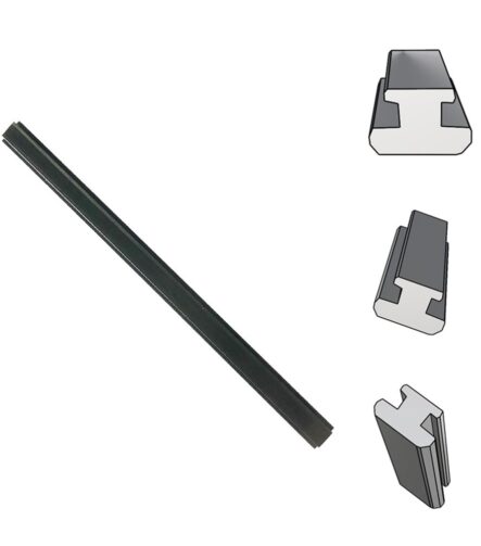 Warehouse UHMWPE Guide Systems for Storage Racks Custom Length Rails