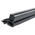 Weatherproof Materials UPVC Profile Extrud Profil PVC Plastic Cover Strips Plastic Building Materials
