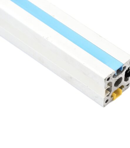 Wholesale Aluminum Profile Accessories PVC Plastic Black Cover Strip and U-Strip for Aluminum Panel Fittings Insert