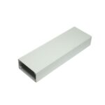 Wholesale PVC PC Square Pipe Low Price ABS PE Plastic Tube Square Black Plastic Pipe