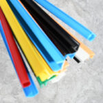 Wholesale PVC Plastic Slot Type Strip for Seal Aluminum Cover Profile Black B-Type T-Slot