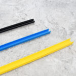 Wholesale PVC Plastic Slot Type Strip for Seal Aluminum Cover Profile Black B-Type T-Slot