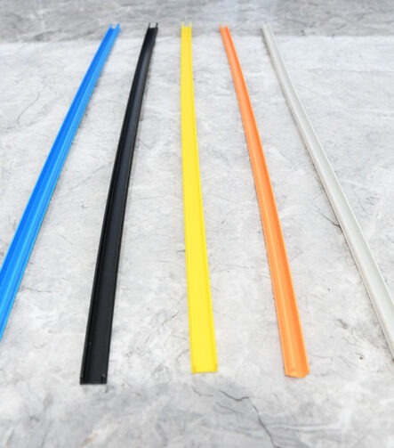 Wholesale PVC Plastic Slot Type Strip for Seal Aluminum Cover Profile Black B-Type T-Slot