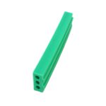 Wholesale Price of Custom Plastic Extrusion Profiles Heavy-Duty Green UHMWPE Conveyor Wear Strip with Textured Side