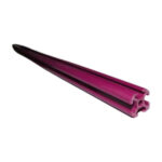 Wholesale V- Slot Bars Black C Extrusion T-Slot Aluminum Extrusion Profiles ABS Plastic Profiles